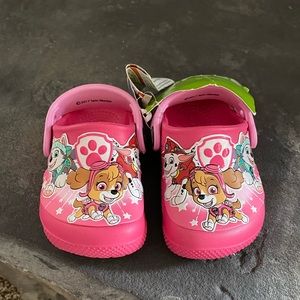 Brand New With Tags Toddler Paw Patrol Crocs